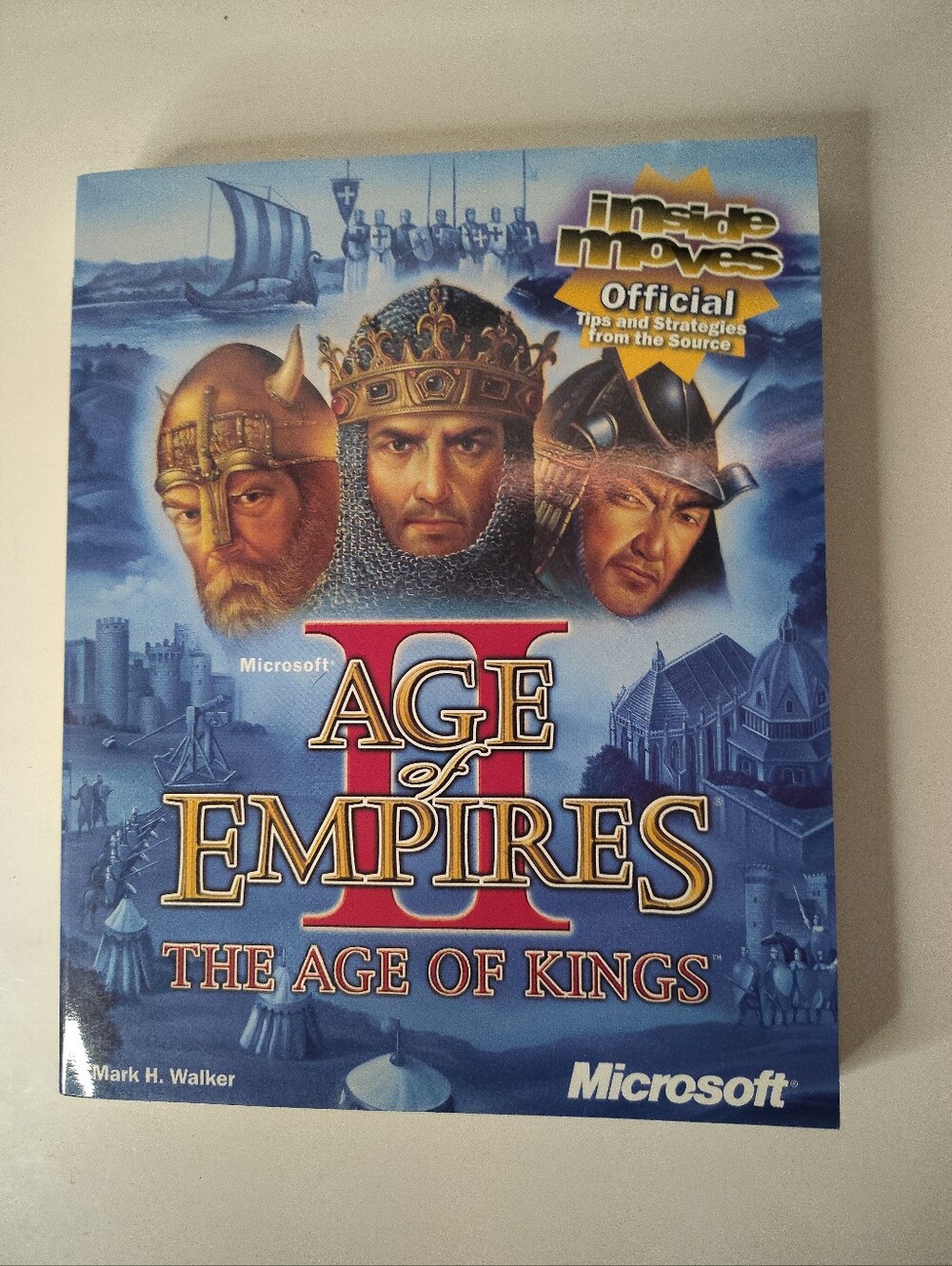 Age of Empires II The Age of Kings Official Tips Strategies Microsoft Paperback